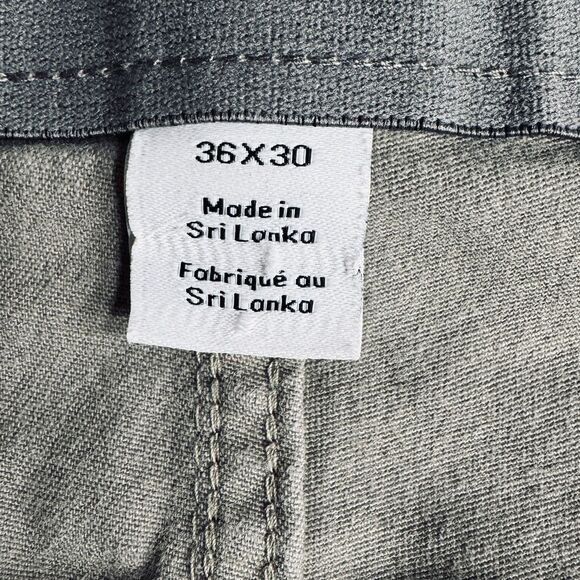 Calvin Klein Slim Infinite Flex Pants Mens 36x30 Measures 37x29 Beige Stone - Picture 4 of 12